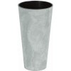 Prosperplast Kvetináč s vložkou TUBUS Slim Beton 250x475 mm, vzhľad betón