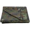 Plachta Tarpaulin Khaki 4x5 m, 80 g/m, zakrývacia, oliva/kamufláž