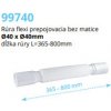Rúra flexi pripojovacia 99740