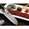 Kai Shun vrúbkovaný nôž Santoku 18 cm
