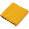 NEW BABY Mušelínová deka mustard 60x60 žltá