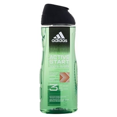 Adidas Active Start Shower Gel 3-In-1 sprchový gel 400 ml pro muže