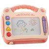 Detská tabuľa na kreslenie, Magnetické dosky na kreslenie CABT060 pink