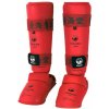 TOKAIDO KANJI chrániče holení a nártů na karate WKF approved Barva: Červená, Velikost: XL