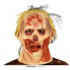 Guirca Latexová maska - Zombík s vlasmi