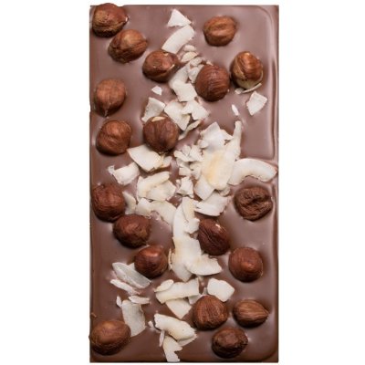 Valach Čokoláda mliečna s lieskovcami a kokosom 100g