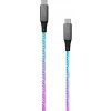 Fixed FIXDLED-CC-RA Svietiaci nabíjací USB-C(M) - USB-C(M), 60W, 1,2m