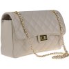NovaKabelka.sk Eliana Beige kožená talianska crossbody kabelka béžová