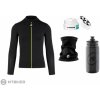 ASSOS Christmas Winter vianočný pánsky balík - chamois krém, nákrčník, nátelník, fľaša I (M)
