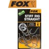 Háčiky Fox Edges Armapoint Stiff Rig Straight 10ks Veľ. 8