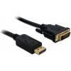 DeLock kábel DisplayPort (samec) na DVI 24 +1 (samec), 5m