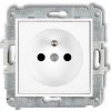 Karlik Mini Single Socket With/U s výňatky Black Mat 12MGP-1ZP