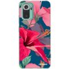 Picasee silikónový prehľadný obal pre Xiaomi Redmi Note 10 Pro - Hibiscus