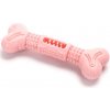 Gumená dentálna kosť pre psa Soft Nobleza 14,5cm Farba: Ružová