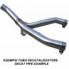 GPR Decat pipe GPR CO.BMW.7.1.DEC Brushed Stainless steel