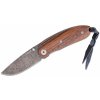 Lionsteel Mini Damascus Heinsgringla Santos wood handle, wood box 8210D ST