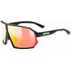 Slnečné okuliare Uvex Sportstyle 237 CV - black matt/mirror red