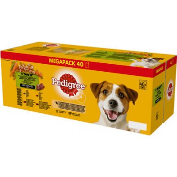 PEDIGREE Adult Mix chutí 40 x 100 g