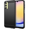 Techsuit Carbon Silicone kryt na Samsung Galaxy A25 5G – čierny