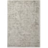 Sivý ručne tkaný koberec z viskózy 80x150 cm Noemi – Vikosa