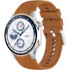 VSETKONAMOBIL 78113 STRIPS Vymeniteľný remienok pre OnePlus Watch 2 hnedý