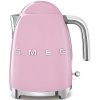 Smeg KLF03PKEU rýchlovarná kanvica, 1, 7 l (7 šálok), 2400 W, štýl 50. rokov, ružová