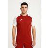ACADEMY IV SHORT SLEEVE T SHIRT RED WHITE