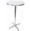Design-Shop Barový bistro stôl okrúhly 11352, hliník - v70/110 x Ø60 cm