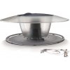 PROSPERPLAST Krmítko pre vtáky BIRDYFEED ROUND šedý kameň 29,4cm