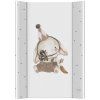 CEBA Podložka prebaľovacia 2-hranná s pevnou doskou (50x70) Ultra Light Clown Bunny