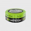 The Shave Factory Matte Clay Comb-Over Power matná hlína na vlasy s tea tree 150 ml