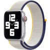 Remienok Cloth Wristband biely pre Apple Watch