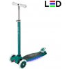NILS Fun HLB1310 Dětská tříkolová koloběžka s LED, zelená