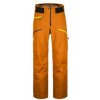 Ortovox 3L Deep Shell Pants M sly fox XL; Oranžová kalhoty