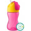 PHILIPS AVENT Hrnček 300 ml Bendy s ohybnou slamkou dievča žltá