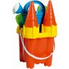 Androni Sada do piesku, hrad – výška 29 cm, červená 8595692601663
