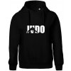 Judo - Nápis - Oversized mikina dámská Moon - kratšia + širšia - XL ( Čierna )