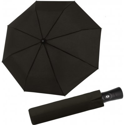 Doppler Fiber SUPERSTRONG plně automatický pánský deštník černý