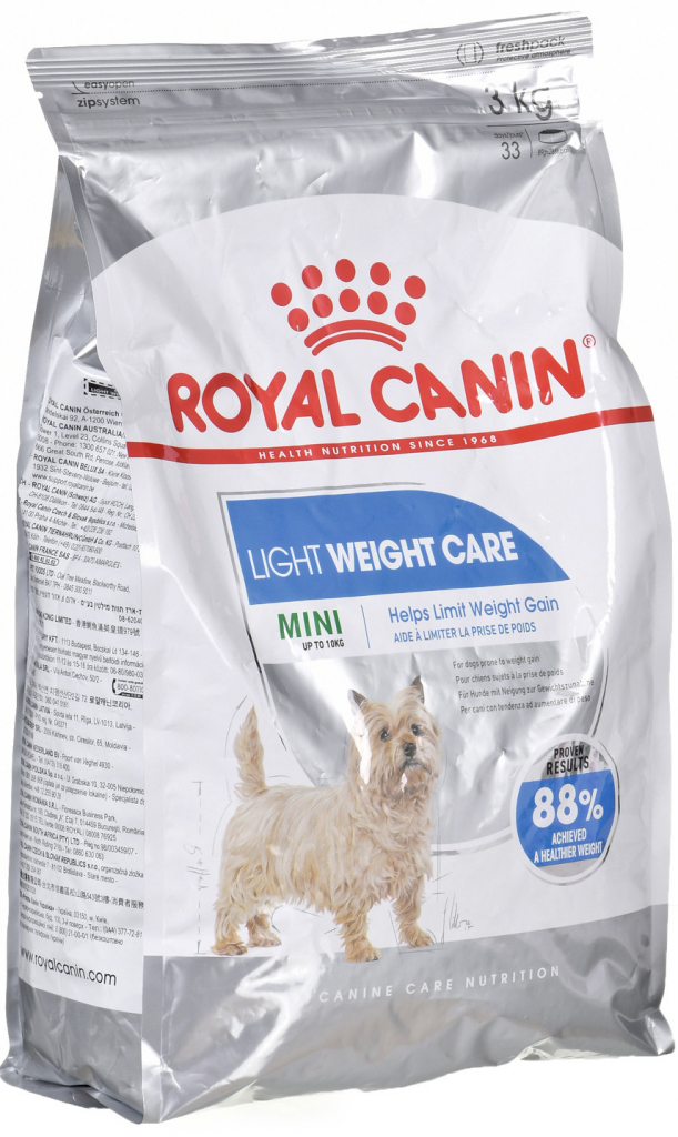 Royal Canin Mini Light Weight Care Zeleninová 3 kg