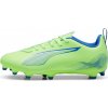 PUMA ULTRA 5 PLAY FG/AG JR KOPAČKY DĚTSKÉ - Neon zelená - veľkosť 38 eur