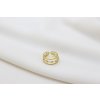 JOHAN, TAI PEI Prsteň z chirurgickej ocele Roxy Gold