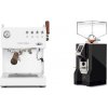 Ascaso Steel DUO PID PLUS, White&Wood + Eureka Mignon Perfetto, CR black