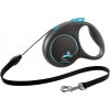 Flexi vôdzka Black Design lanko M 5 m modré