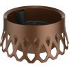 Plastia Samozavlažovací žardina Roseta - 30 cm bronz