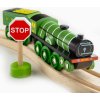 Bigjigs Rail Drevená replika lokomotíva Flying Scotsman
