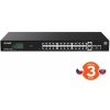 Tenda TEG2228P-24-410W Gigabit PoE+ Websmart L2 Cloud switch 370W, 24x 1Gb/s PoE+,2xRJ45,2xSFP, Rack 75012022