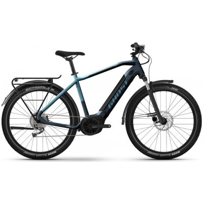 Trekingový elektrobicykel Ghost E-Teru Essential 27,5" EQ B500 - model 2023 Grey/Blue - S (19", 163-173 cm)