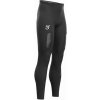 Pánske kompresné nohavice Compressport, TRAIL UNDER CONTROL FULL TIGHTS čierna,biela T4