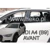 Deflektory na Audi A4 B9 combi, 4-dverová (+zadné), r.v.: 2016 -