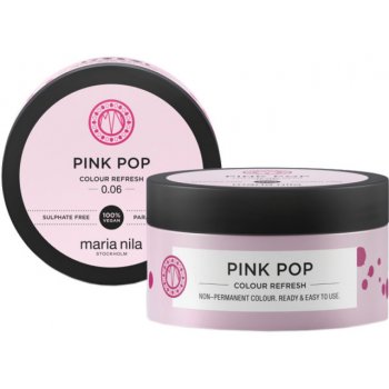 Maria Nila Colour Refresh Pink Pop 0.06 maska s farebnými pigmentami 100 ml